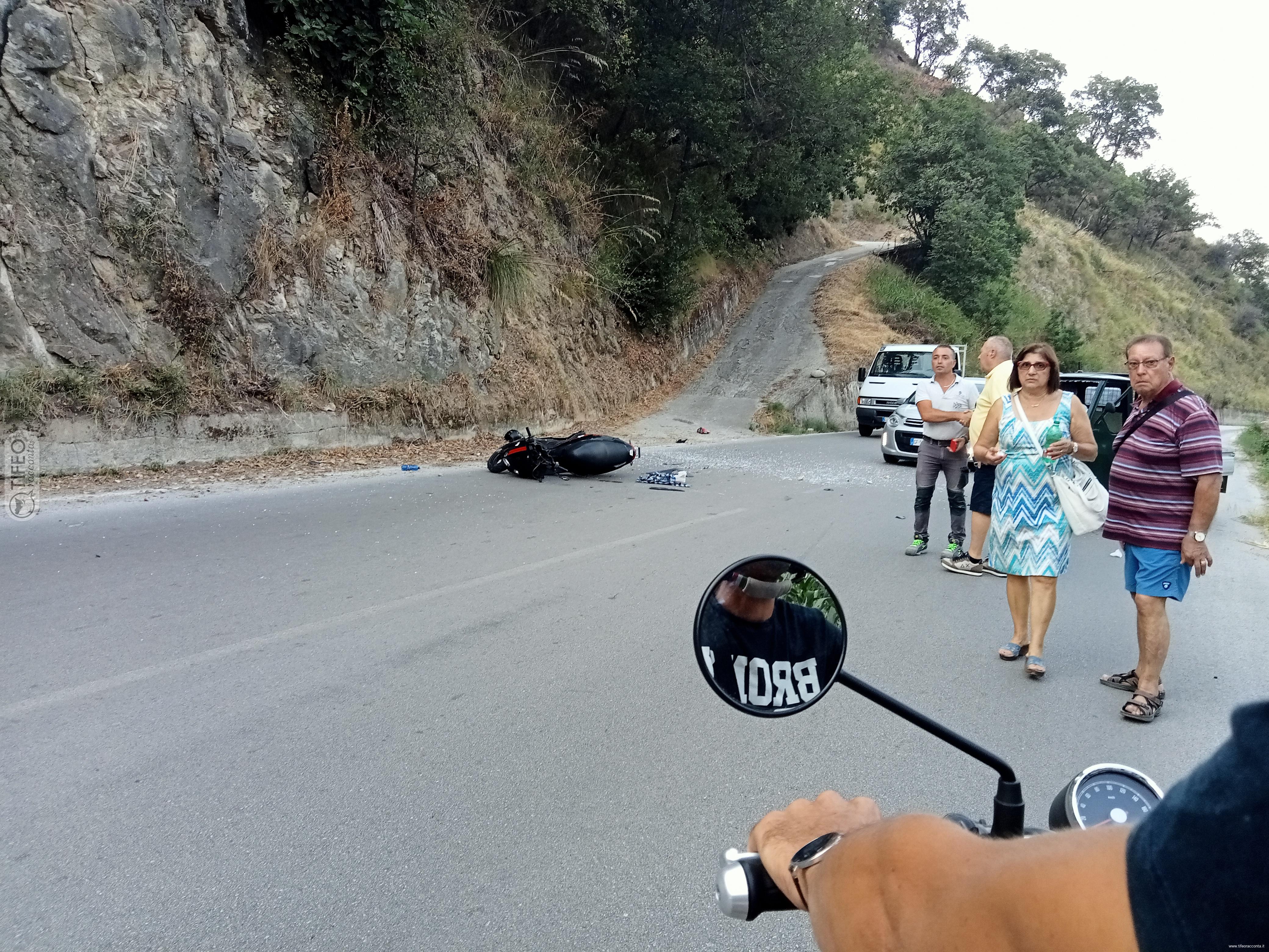 Sant’Angelo di Brolo, incidente sulla SP 140, strada a scorrimento veloce